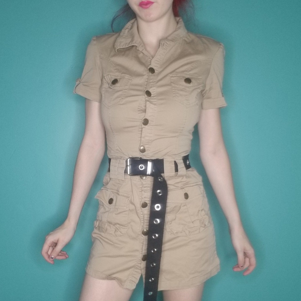 Cargo mini dress from the brand "tyte" sz XS